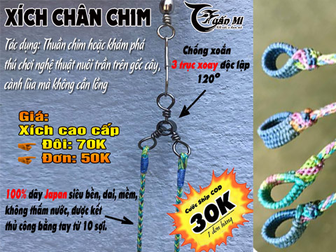 XÍCH CHÂN CHIM 